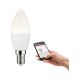 Paulmann 50125 LED Smart Home Zigbee svíčka 5W teplá bílá stmívatelná matná 400lm E14