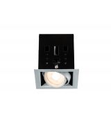 PAULMANN 929.05 LED SVITIDLO STROPNI TITAN 1X7W, 230V, 108 X108 MM 92905