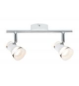 PAULMANN 666.63 CLEAR  LED 2  BODOVKOVÉ NÁSTĚNNÉ SVÍTIDLO 2 X 4,3W 230V 66663