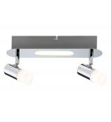PAULMANN 666.47 LAGOON  LED 2  BODOVKOVÉ NÁSTĚNNÉ SVÍTIDLO MAX. 2 x 5W / MAX. 2 X 10W GU10 230V 66647