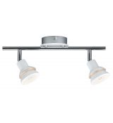 PAULMANN 666.19 LED DOUBLE  2  BODOVKOVÉ NÁSTĚNNÉ SVÍTIDLO  2 X 2,2W / MAX. 2 x 10W G9  230V 66619