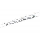 PAULMANN 941.42 HALO LED LANKOVÝ SYSTÉM 3 x  3,5W LED + 4 X MAX. 10W GU4 12/230V 94142