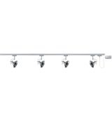 PAULMANN 968.52 URail SYSTEM BODOVKOVÁ RAMPA HALOGEN 4 x 50W GU10 230V 96852
