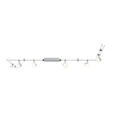 PAULMANN 951.95 ICE LED I. RAMPA BODOVKOVÝCH SVÍTIDEL 6 X 4W 230/12V 95195