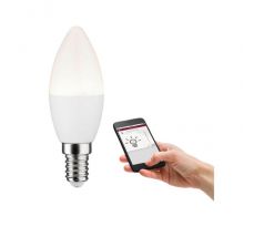 Paulmann 50125 LED Smart Home Zigbee svíčka 5W teplá bílá stmívatelná matná 400lm E14