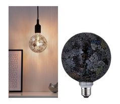 Paulmann 28746 LED Globe Žárovka Miracle Mosaic E27 Lamp 5W Mosaic Black