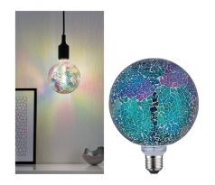 Paulmann 28750 LED Globe Žárovka Miracle Mosaic E27 Lamp 5W Mosaic Blue