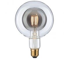 Paulmann 28763 LED žárovka Globe125 Vnitřní tvar E27 4W 300lm teplé bílé kouřové sklo stmívatelné