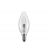 PAULMANN 510.43 HALOGENOVÁ ŽÁROVKA "SVÍČKA" 28W  E14 230V ČIRÁ