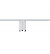 PAULMANN 952.86 URail SYSTÉM LED -Spot  BODOVKOVÁ JEDNOTKA  1 x 6,5 W 230V  GU10  CHROM MATT./BÍLÁ
