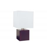 PAULMANN 793.89 ASTA STOLNÍ LAMPA MAX 1 X 40W E14 230V HNĚDÁ