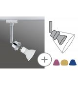 PAULMANN 950.21 URail SYSTÉM BASIC SPOT 1 x 40 W GU10 230V CHROM