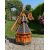 DARLUX Šestihranný zahradní větrný mlýn DARLUX vel.3 vyrobený ze dřeva s vrtulí s kuličkovými ložisky