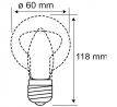 Paulmann 50124 LED Smart Home Zigbee 9,3 W stmívatelná žárovka E27 RGBW+ matná