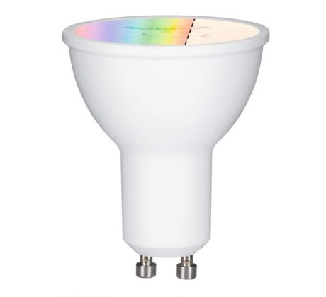 Paulmann 50130 LED Smart Home Zigbee RGBW 5,5 W stmívatelný matný reflektor GU10