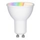 Paulmann 50130 LED Smart Home Zigbee RGBW 5,5 W stmívatelný matný reflektor GU10