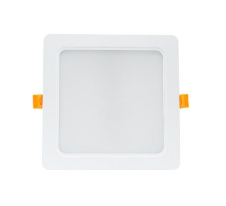 Spectrum LED vestavné svítidlo downlight DURE 3 bílé čtvercové 17x17cm IP54 18W 2200lm denní světlo 6000K studená bílá 110°