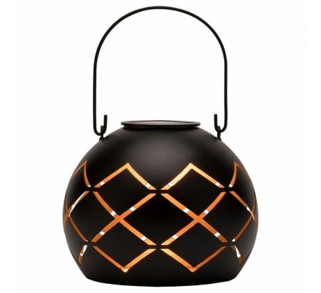 NCC-Licht LED solární světlo Sunshine Cheer Lantern Černá 48164