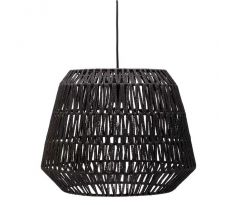 NCC-Licht Závěsné světlo Timber Pearl černý papír Ø40cm 48200