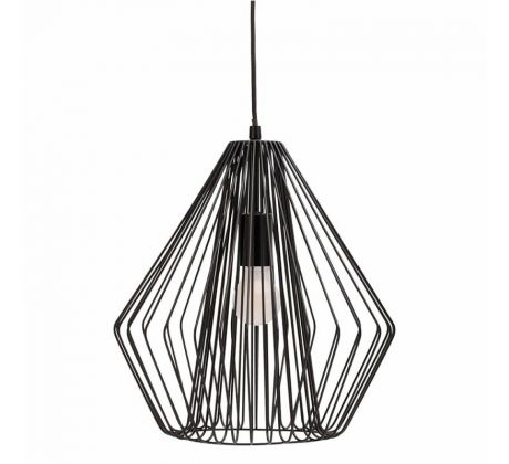 NCC-Licht Závěsné světlo Lesklá Delight Black Ø35cm 48203