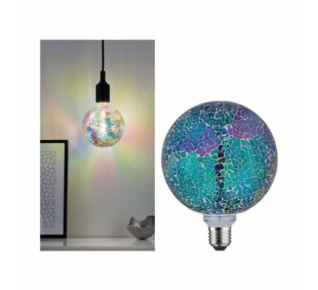 Paulmann 28749 LED Globe Žárovka Miracle Mosaic E27 Lamp 5W Mosaic mixed