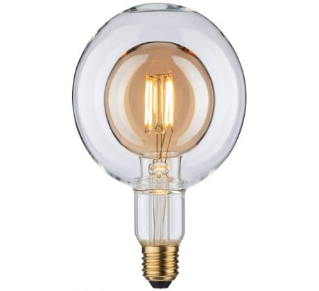Paulmann 28765 LED žárovka Globe125 Vnitřní tvar E27 4W 300lm 2700k teplé zlaté sklo stmívatelné