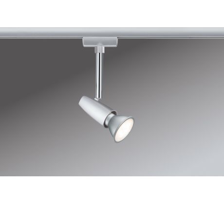 PAULMANN 95154 URail SYSTÉM LED -Spot BARELLI BODOVKOVÁ JEDNOTKA  1 x 6,5W 230V CHROM MATT., CHROM